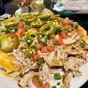 The Original Flat Branch Nachos w. chicken