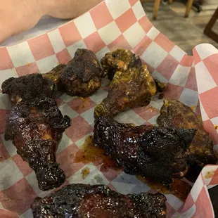 Cajun smoked wings