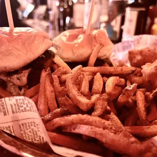 House-cut fries