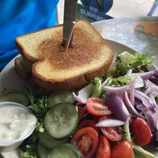 Flat Iron Patty Melt