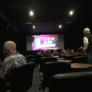 Beginning to fill up just before The Zookeeper&apos;s Wife.