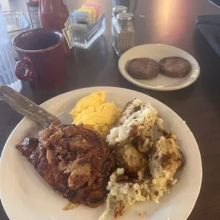 1 Egg, Hashbrowns & Toast