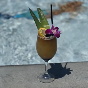 Flat Top signature mai tai