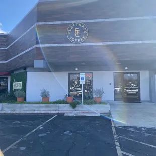 Outside of the store