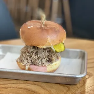 Mojo pork sandwich special.