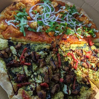 Buffalo Cauliflower Pizza
