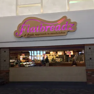 the interior of a bakery