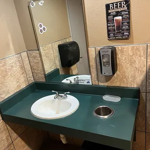 Super clean bathrooms!