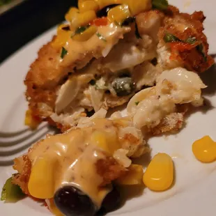 a plate of food