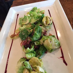 Warm Brussel Sprout Salad