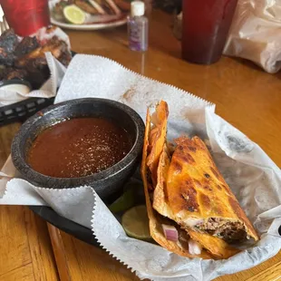 Quesobirria tacos