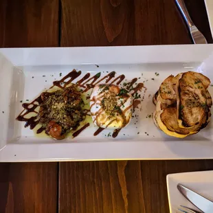 Tomato burrata appetizer