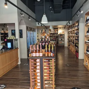 a wine shop