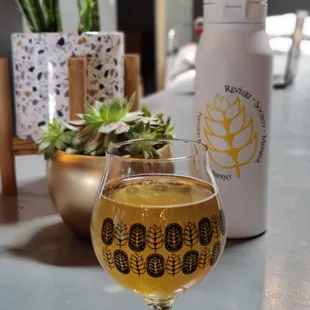 Love sitting at the new bar and drinking a cold one.