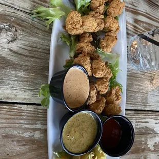 Fried Alligator Bites