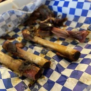 Sorry I didn&apos;t get the before but this is the after picture after I smashed those ribs and chicken they were really great!!!