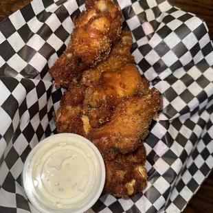 Lemon pepper 6pc Wings