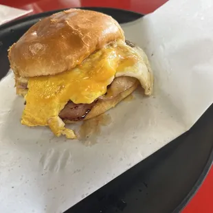 Breakfast sandwich