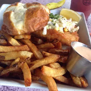Fried Cod Sandwich