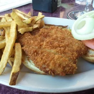 Pork Tenderloin Sandwich