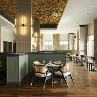 Seating at Flatz Restaurant and Lounge