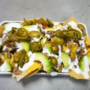 nachos, food