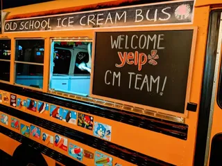 Old School Ice Cream Bus