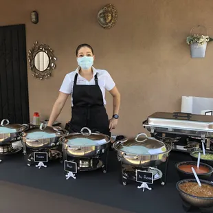 Catering Mexican food (Tacos)