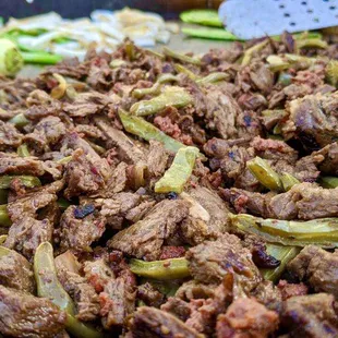 Tacos borrachos con nopales