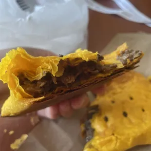 Jamaican Beef Patty-- THE LAYERS!!!