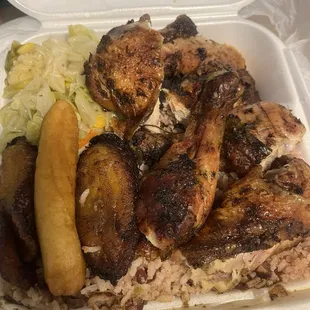 Jerk chicken large