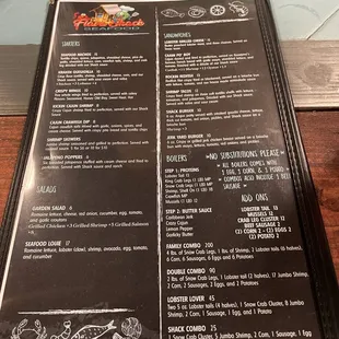 2021 menu