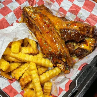 Turkey Leg Combo in OoooWeee Sweet &amp; Sticky IG@ClutchCityChows