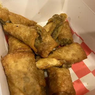 Boudin Egg Rolls