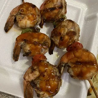 Jerk Shrimp Skewer