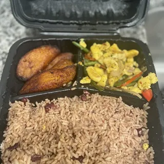 Ackee and Ting (see note for vegans)