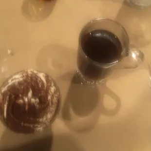 Tiramisu and Coffee