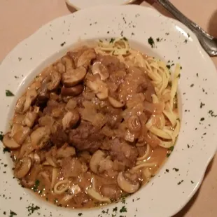 Beef Stroganoff