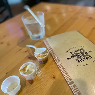Menu Samples for new customers!