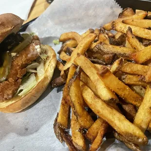 The Crispy Chicken Sandwich &amp; Fries