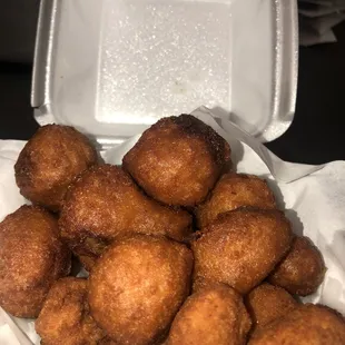 Fried Mushrooms we'll recommend!!
