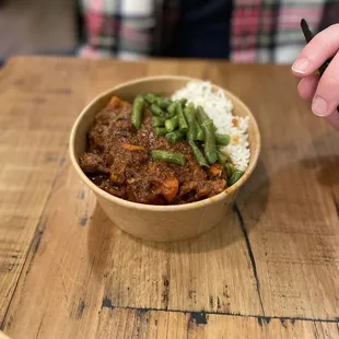 Boomin&apos; Beef Rendang - tender beef curry with sweet potatoes