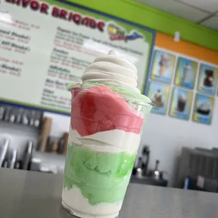2nd Street  Vanilla Custard, Sour Apple &amp; Sour Watermelon