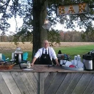 Team 2 Bartending At Fritz Farm