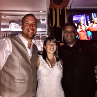 Another Happy Wedding Couple!!!.. We Love Weddings at Flavor Face Mobile Food &amp; Catering!! #Boglevineyards