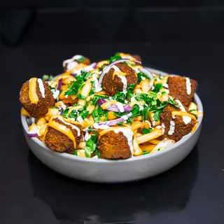 Falafel Loaded Fries