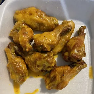 8 pc garlic Parmesan wings