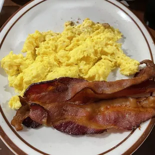 3 Scrambled Eggs and Bacon (part of $9.99 Breakfast Combo/Specialty Breakfast)