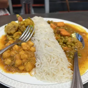 Lunch special vegetarian