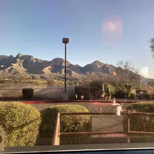 View from my booth